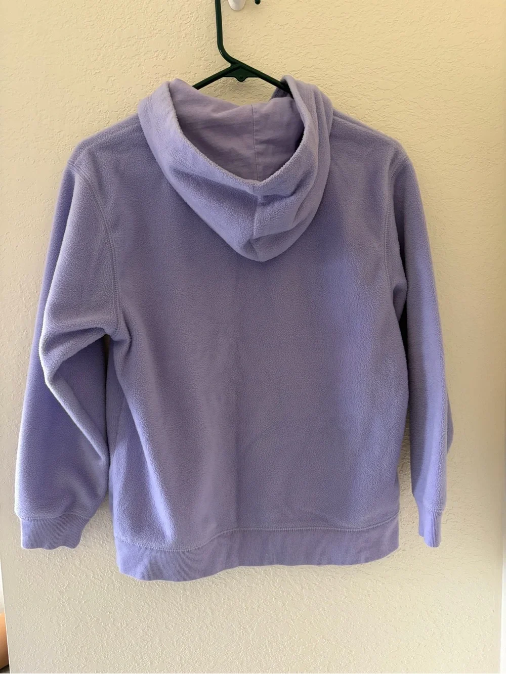 GAP Y2K Kids Lavender Fleece Hoodie Size Large